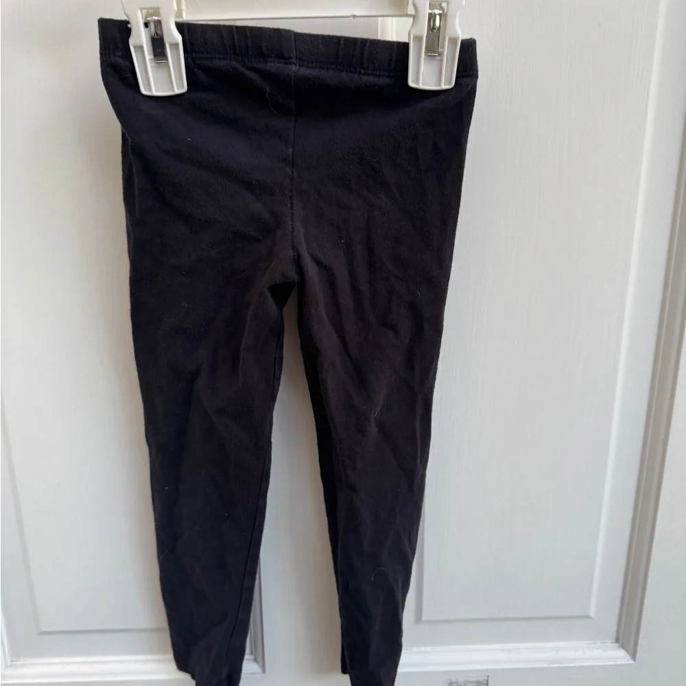 The Children's Place 3T Girls Classic Black Stretch Leggings Pants